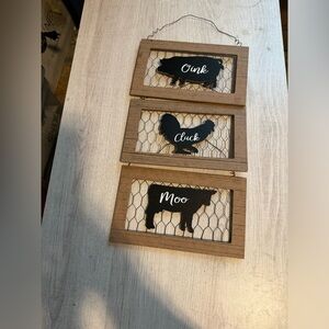 Wall decor western/farm/rustic